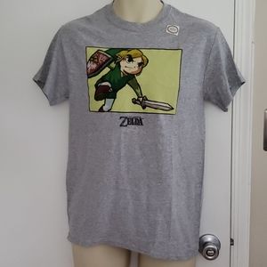 NWT The Legend Of Zelda Four Swords Shirt Size S
